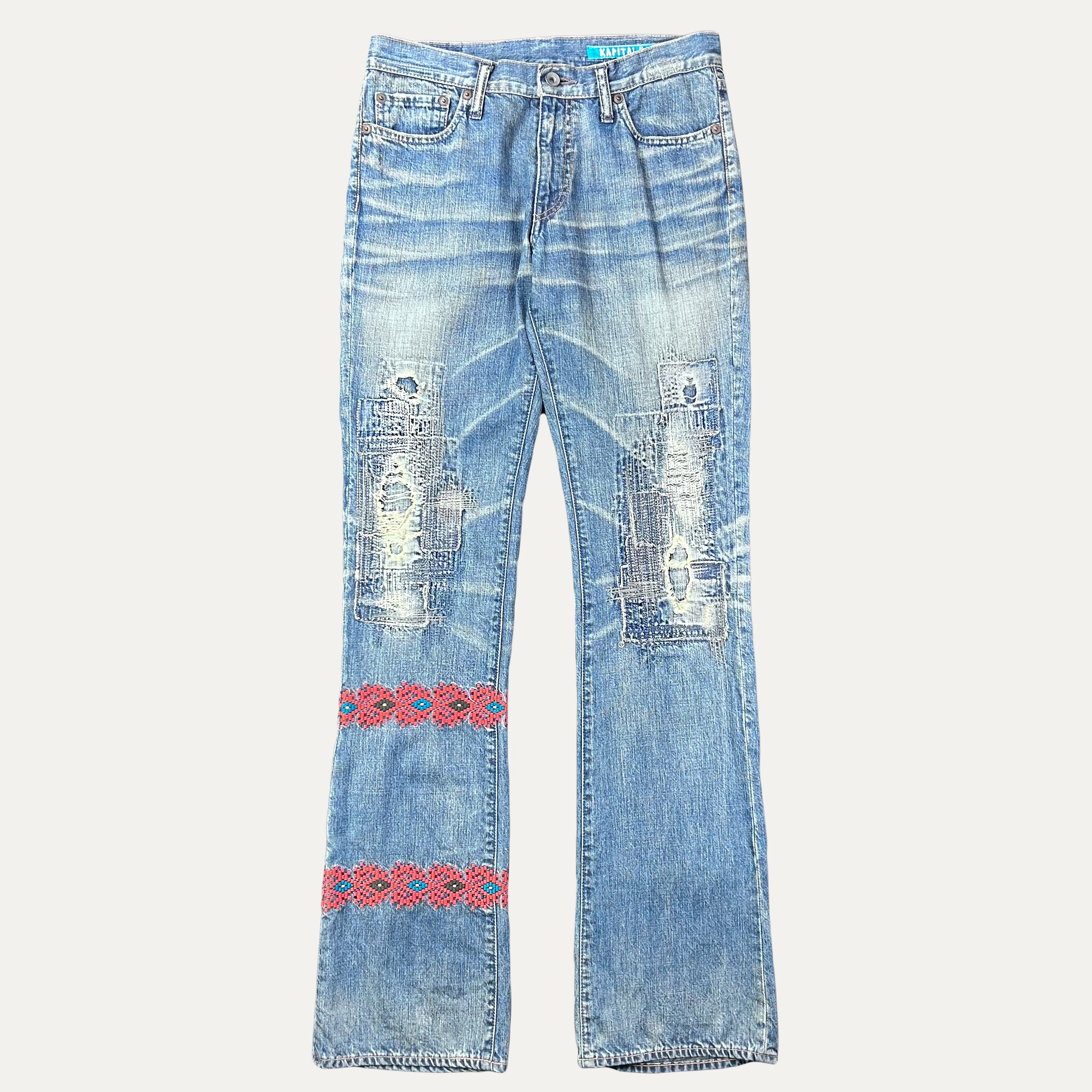 Kapital Patchwork Denim Jean – All in One