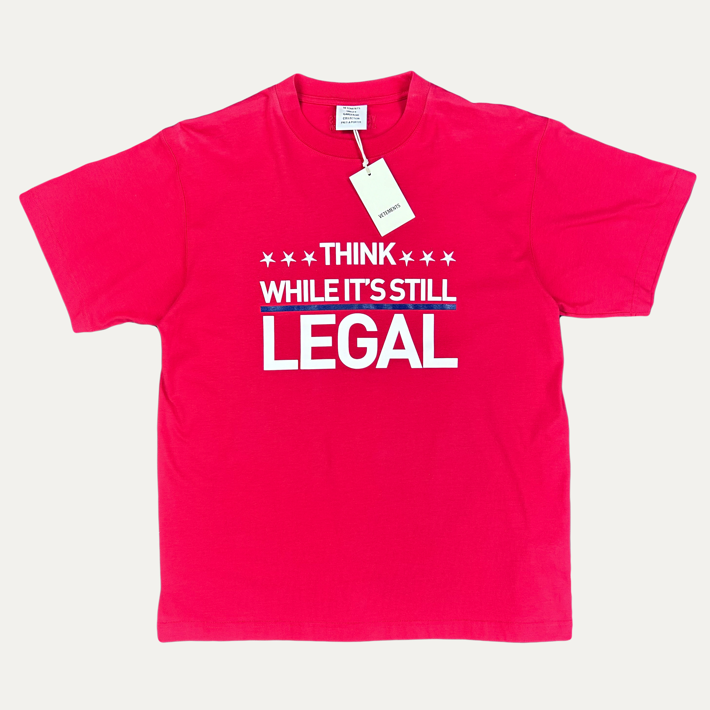 Vetements Think While It