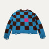Andersson Bell Checkered Knit Sweater