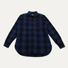 Off-White Plaid Flannel Shirt