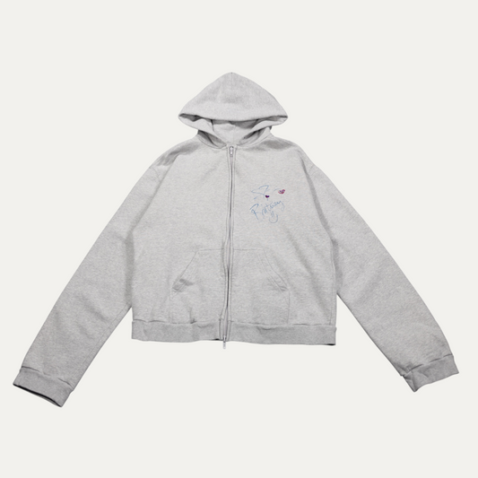 Balenciaga Britney Spears Zip-Up Hoodie