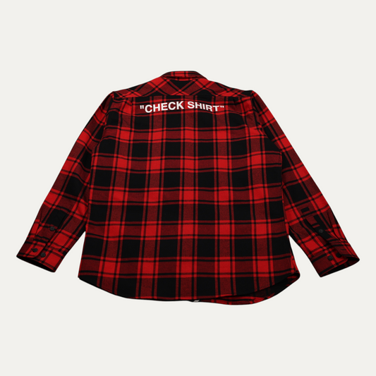 Off-White Flannel Shirt