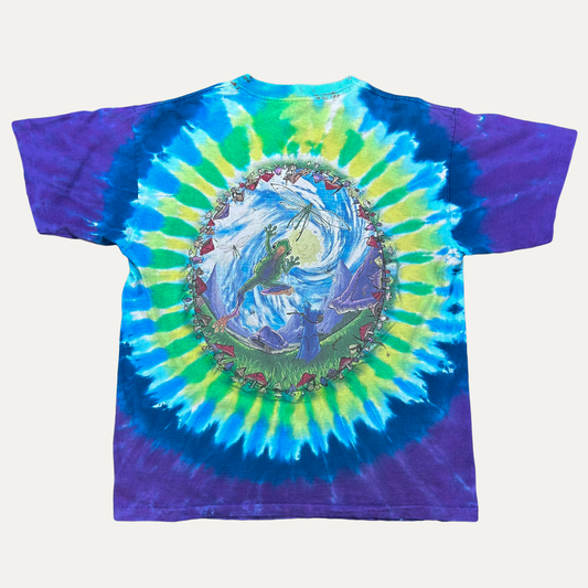Vintage Liquid Blue Mushroom 2000 T-Shirt