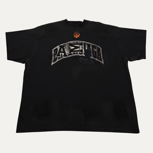 Balenciaga Skater Felt Logo T-Shirt
