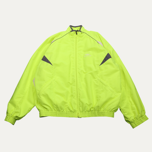 Balenciaga Neon 3B Sports Icon Track Zip-Up Jacket