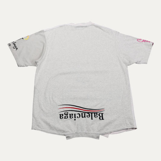 Balenciaga Upside Down Paris Logo T-Shirt