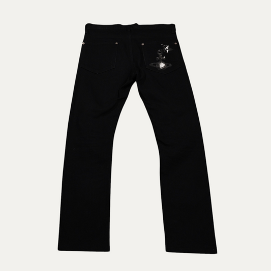 Vivenne Westwood Painted Pocket Denim Jeans