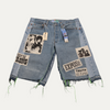 Better With Age X Levi's 501 Patch Work Jean Shorts