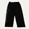 SP5DER Rhinestone Leg Spell-Out Sweatpants