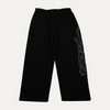 SP5DER Rhinestone Leg Spell-Out Sweatpants