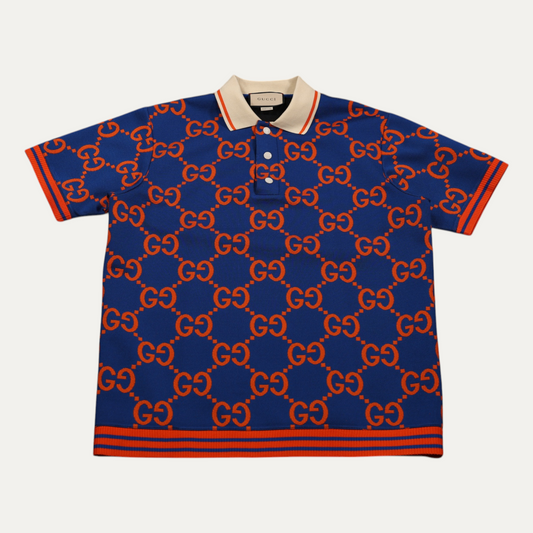Gucci GG Jacquard Polo Shirt