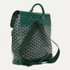 Goyardine Calfskin Alpin MM Backpack Green