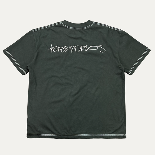 Acne Studios Embroidered Back Logo T-Shirt