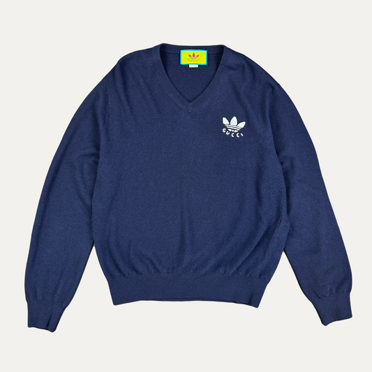 Gucci X Adidas Wool Graphic Sweater