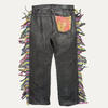 Alchemist Straight Leg Tassle Denim Jean