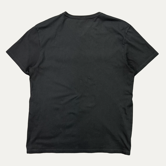 Alexander Mcqueen Embroidered Spray Paint Chest Logo T-Shirt