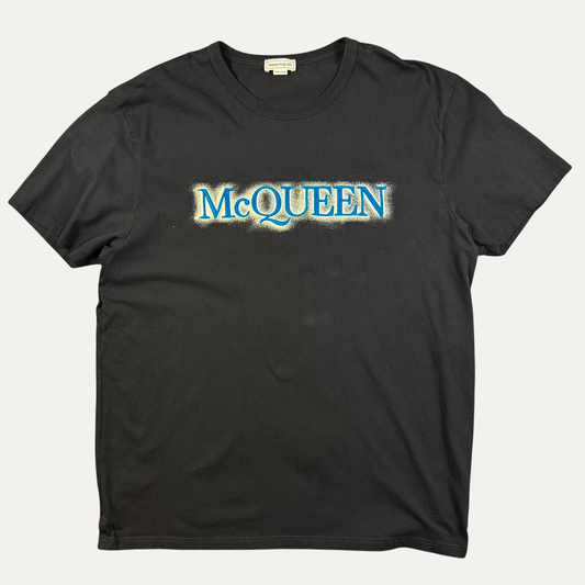 Alexander McQueen Embroidered Chest Spell Out T-Shirt