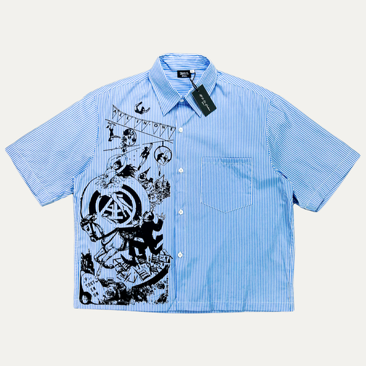 All In One Production French Mechanic Button-Up
