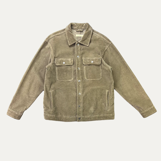 All Saints Corduroy Button Up Longsleeve Shirt