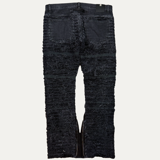 Alyx X Blackmeans Shredded Effect Denim Jeans