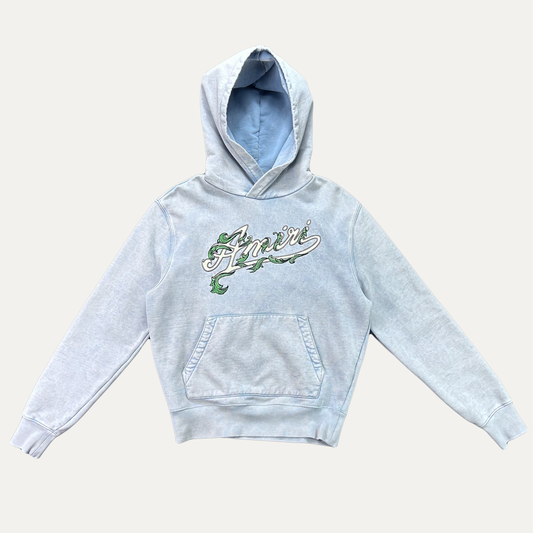Amiri Filigree Chest Spellout Hoodie