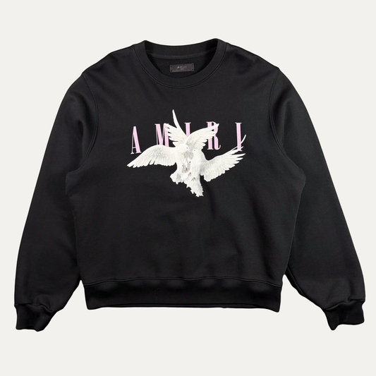 Amiri Doves Of Peace Crewneck Sweatshirt