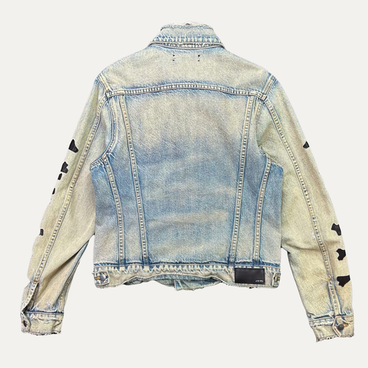Amiri Bone Patch Denim Jacket