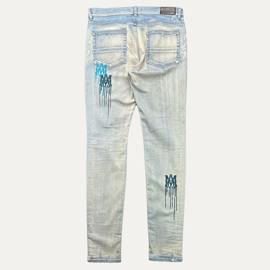 Amiri MA Stencil Skinny Jean