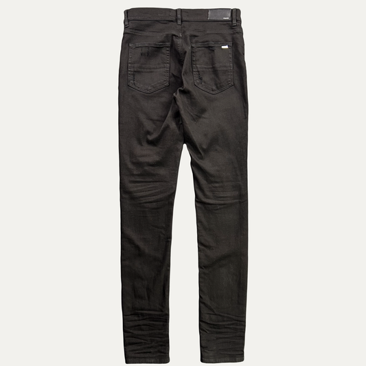Amiri MX1 Distressed Moto Denim