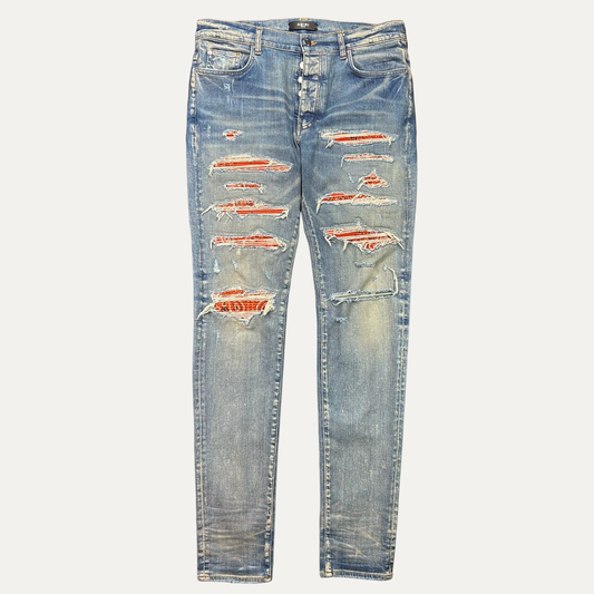 Amiri MX1 Distressed Skinny Jean