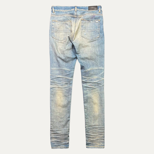 Amiri MX1 Ultrasuede Denim Jean