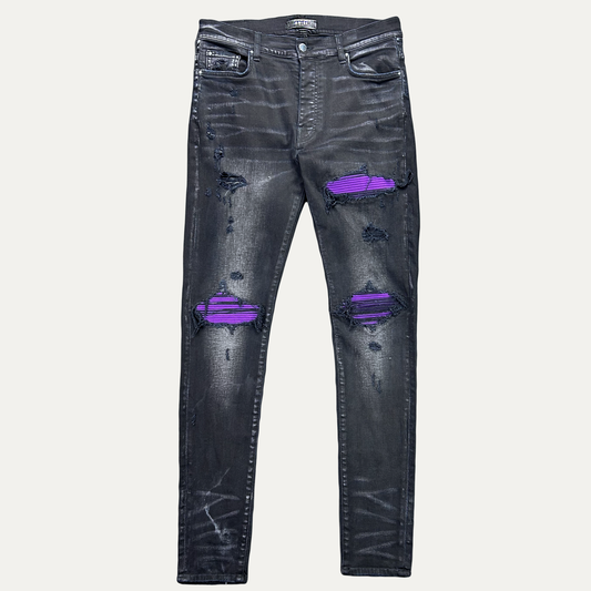 Amiri Aged Patch MX1 Denim Jean