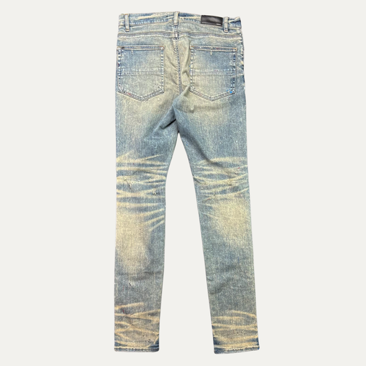Amiri MX1 Paint Splatter Denim Jean