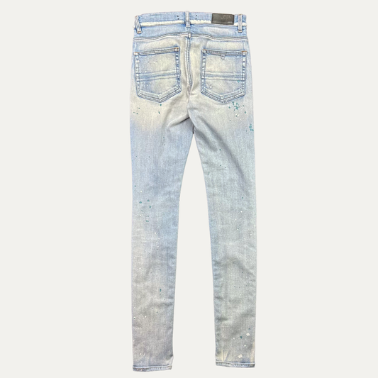 Amiri Paint Splatter Denim Jean