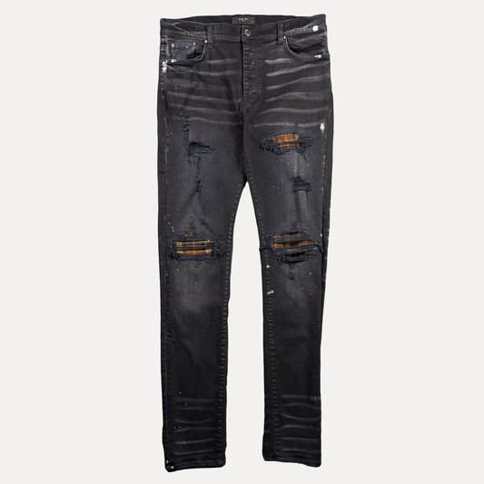 Amiri MX1 Plaid Denim Jean
