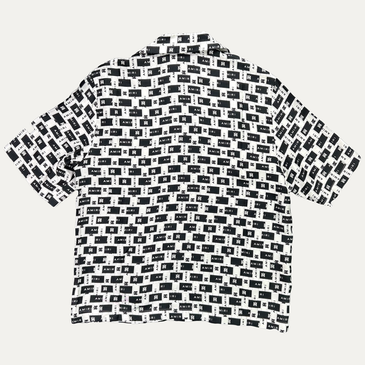 Amiri Tape Bowling Button Up Shirt