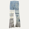 AYSM Custom Reconstructed Patchwork Denim Jean