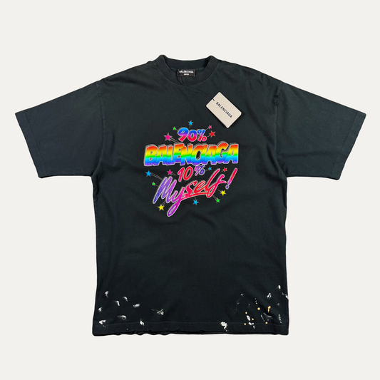 Balenciaga 90/10 Rainbow T-Shirt