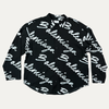 Balenciaga Handwritten Minimal Button Up Longsleeve Shirt