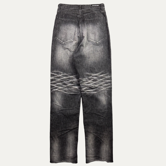Balenciaga Distressed Denim Jean