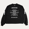 Balenciaga Music Archive Long Sleeve T-Shirt