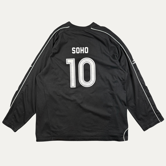 Balenciaga Oversized Soho Soccer Long Sleeve Jersey