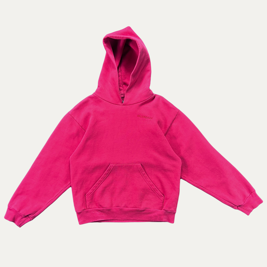 Balenciaga Embroidered Pocket Spellout Hoodie
