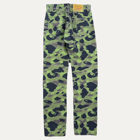 Bape Levis Camo Jeans