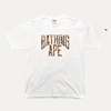 Bape Wild Leopard Pattern NYC Logo T-Shirt
