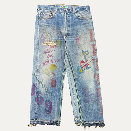 Better With Age Harrison Double Wide Denim Jean