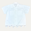 Bode Crochet Chick Short Sleeve Button Up
