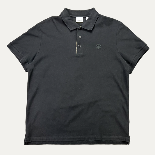 Burberry Embroidered Pocket Logo Polo Shirt