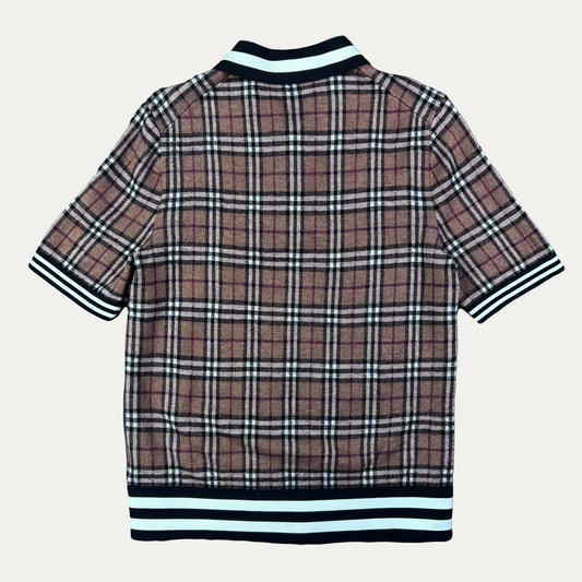 Burberry TB Wool Polo T-Shirt