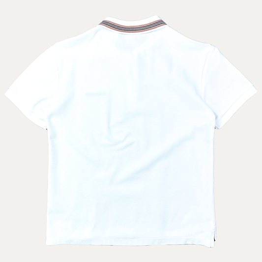 Burberry Embroidered Spellout Pocket Logo Polo Shirt